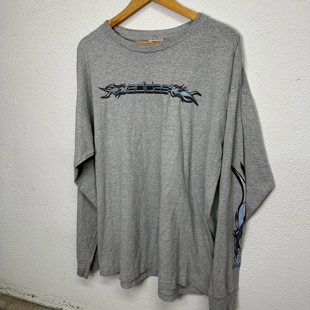Adidas Flame Long Sleeve Graphic Shirt
